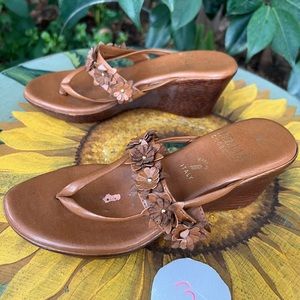 Italian shoemakers Women’s wedges sandals